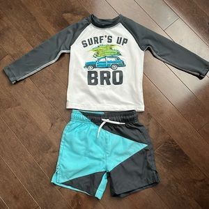 2T 2-piece bathing suit